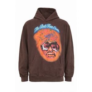 Aminé The Best Tour Ever Hoodie Men’s XL Brown Heavyweight Portland Rapper